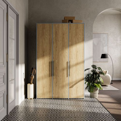 PAX closet with dividers