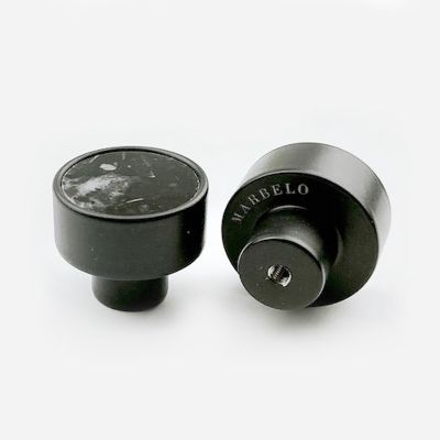 Black handle with black marble