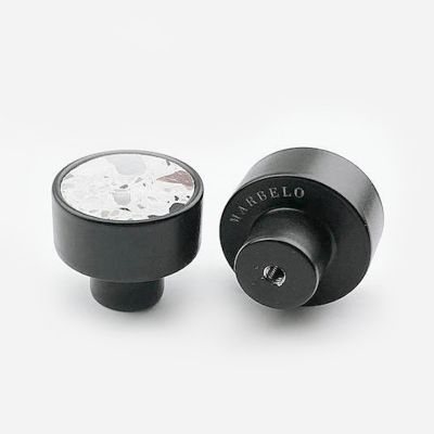 Black handle Terrazzo