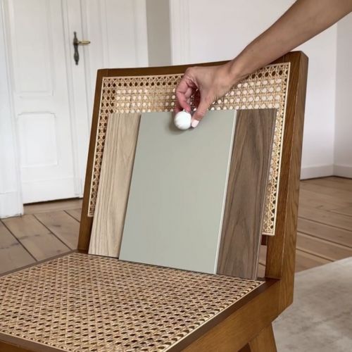 Platsa closet with open shelf