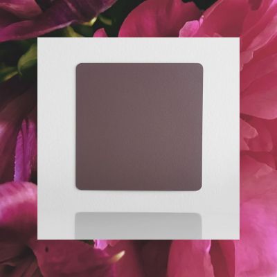 Classic laminated color sample Rusty Red