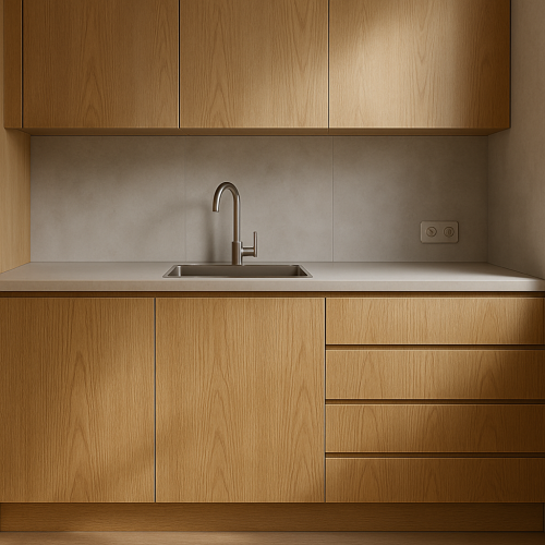 Milled handle