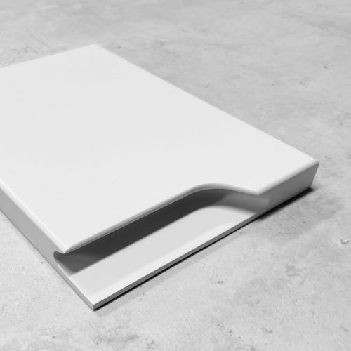 Partial milled handle